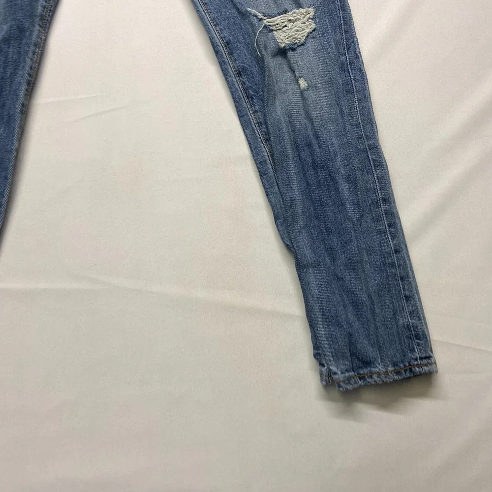 Levi's 511 Skinny Jeans Men W33 X L30 Blue Denim 5-Pocket Design Distressed